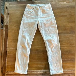 AGOLDE White Jeans 25
